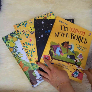 Im (Almost) Always Kind/Never Bored,Im Not (Very) Afraid of the Dark/Being Alone series Emotional feeling Storybook