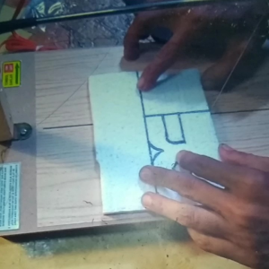 Alat Potong Styrofoam Model Meja 20x30cm