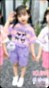 Setelan Kuromi Anak Perempuan Gaya Korea / Setelan Anak Perempuan Terlaris 1-6 Tahun