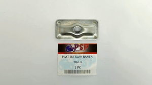 Plat Setelan Rantai Tiger (Harga Per 1 PCS) - Plate Pelat Washer Stelan Penahan Bracket Breket Rante Chain Adjuster Samping Tutup Arm Belakang Honda Tiger Lama Tilam Tiger New Tiger Revo Tirev Tiger Pece