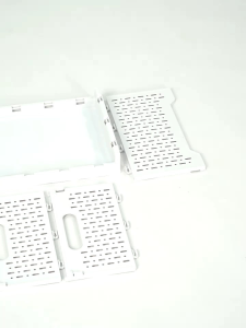 Keranjang Rakitan Kotak Rak Penyimpanan Barang Bookshelf Storage Rack Organizer Putih/Kotak Penyimpanan Lipat Portable/Rak Lipat Tempat Perlengkapan Alat tulis-Keranjang Rak Susun Dapur Portable