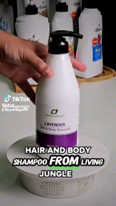 Aromatherapy / Boost Aura Hair & Body Shampoo / Syampu Rambut & Badan Living Jungle 750ml