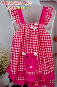 Size 32-43 Kí Đồ Bộ Bé Gái Chất Vải Lụa Hàn Dễ Thương Thoáng Mát