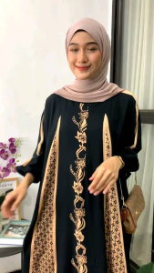 Kaftan Motif Fatma Rayon Premium Jumbo Ld 180 cm