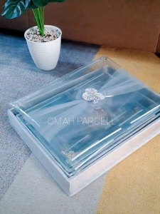 SVNR KOTAK HANTARAN PERNIKAHAN 1SET ISI 4 PCS FULL MIKA BOX TEMPAT ALAT SHOLAT SESERAHAN PERNIKAHAN