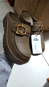 sandal wanita Korean style sandal karet wanita wedges wanita sandal model terbaru