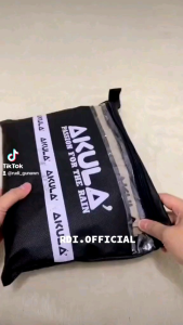 Raincoat Jas hujan stelan pria wanita terbaik by Akula anti rembes Crem
