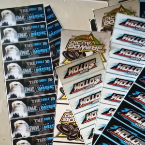 Stiker Team Sotok & Gass Bahan Cromo
