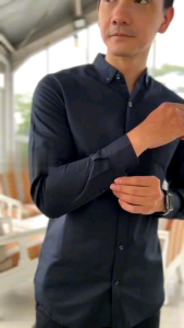 KEMEJA POLOS PRIA SLIMFIT LENGAN PANJANG