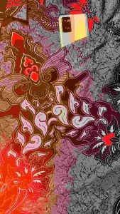 Atasan Kemeja Batik Cowok keren Lengan panjang Lapis Furing Motif Terbaru Kekinian