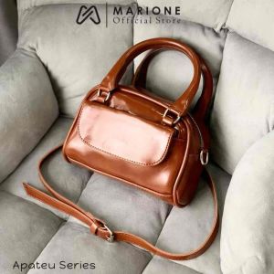 MARIONE - APATEU tas selempang wanita ( BAHAN TEBAL PREMIUM FREE GOODIEBAG