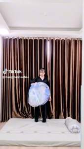 A45 Màn chụp tự bung người lớn Kiều Phi - mùng tự bung đỉnh chóp cao cấp 1m2 1m6 1m8 2m2 gấp gọn thông minh