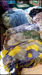 HIJAB VOAL MOTIF SEGIEMPAT/Kerudung Motif denay kw