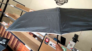 Payung Lipat3 Otomatis Buka Tutup Jope Umbrella Handel Kayu Premium