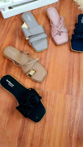 Sandal Flat Non-Slip Nayra: Desain Modern & Nyaman untuk Sehari-Hari