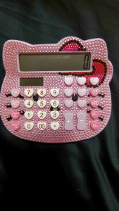 เครื่องคิดเลข ลาย ฮัลโหล คิตตี้ สุดน่ารัก สินค้าพร้อมส่ง ส่งจากไทย