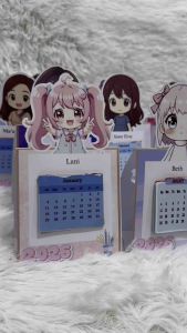 Chibi Customize Mini Cute Calendar Table/Own Design template