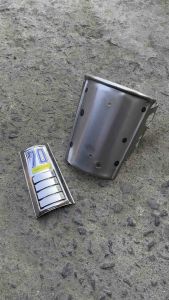 PANEL DASI HONDA C70 SET EMBLEM STAINLES