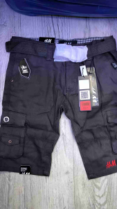 kids boys cargo short 6 Pocket overrun cotton fabrics