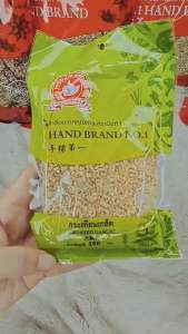 กระเทียมเกล็ด100กรัม ตรามือที่1