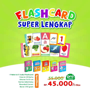 Paket Flashcard Super Lengkap: ajak buah hati ayah bunda bermain setidaknya 15 menit sehari dengan paket Flashcard~ Winonabooks Buku Anak × Iska