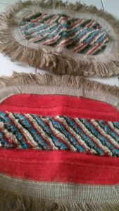 keset kaki/ karpet keset lantai rumah atau kamar atau WC dari bahan goni