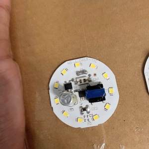 PCB LED AC Tipe MS-1 Plus Trafo - Modul Lampu LED Rumahan A/T Bulb