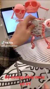 Đồ Chơi Bộ Xương Vô Tri Nhún Nhảy Vui Nhộn Cho Bé