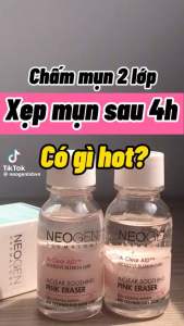 [MUA 1 TẶNG 1] Dung dịch chấm mụn Neogen Dermalogy A-Clear Soothing Pink Eraser 15ml + Tặng 1 túi chườm giảm đau bụng