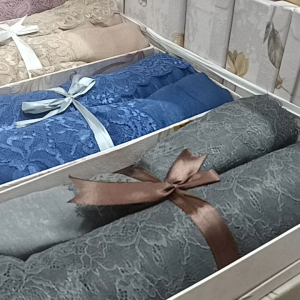 Mukena Santorini Plus Box/Hampers/Kado