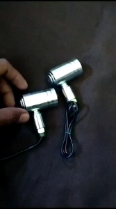 lampu sain Honda cb lampu sain ritingLED bulat full besi krom crome