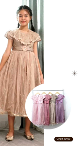 Gaun Anak Mutiara Melati: Pilihan Elegan untuk Acara Formal