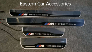 BMW F10 F30 E39 E60 E90 LED Side Door Step Moving Door Scuff Running LED Sill Plates