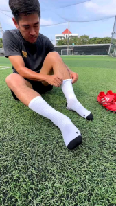 โปรโมชั่นสุดคุ้ม! Set 139.- ถุงเท้าตัดข้อผู้ใหญ่+ถุงเท้ากันลื่นครึ่งแข้ง+ผ้าล็อคยาง2ชิ้น