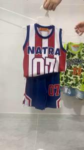 11-43kg bộ sát nách hoạt hình bé trai thun lạnh bao bền đẹp