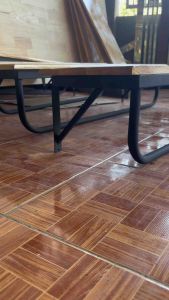 งานเหล็กแท้ +ชั้นวางของเป็นไม้พาราประสาน ชั้นวางของ+มีที่แขวนเสื้อผ้า 2in1 ติดผนัง สไตล์ #ลูกค้าต้องนำไปติดเองน่ะค่ะทางร้านมีน็อตแถมให้ค่ะ