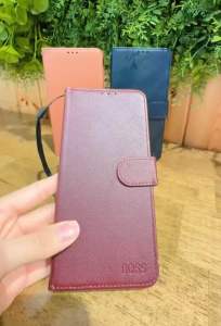 Realme C53 เคสมือถือ เปิด-ปิด ข้างหน้ามีแม่เหล็กล็อค มีช่องใส่รูปบัตรใส่เงินได้พร้อมสายห้อยเคส