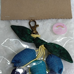 พวงกุญแจแฮนด์เมด ตัวห้อยกระเป๋า งานแฮนด์เมด ผ้าญี่ปุ่น