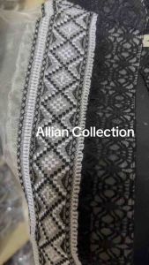 modern Bolero lace with embroidery