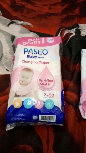 Tisu Basah Paseo Beli 1 Gratis 1 50sheet + 50sheet
