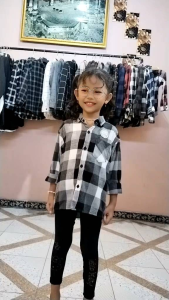 Kemeja Anak Flanel Lengan Panjang 6 13 Tahun Best Seller Kekinian