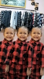 KEMEJA FLANEL LENGAN PANJANG MOTIF KOTAK KOTAK PAKAIAN FASHION ANAK BEST TERBARU