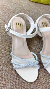 Qwertyzone - Katy Sandal Heels Wanita 5 cm / Heels Wisuda / Heels Kerja / Heels Pesta Tali SL 05