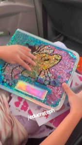 EducratePH Unicorn Deluxe Doodle & Activity Art Set for Kids Stencil Stickers Marker