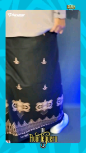 SARUNG BATIK TERBARU MOTIF ACEH COMBRO BAHAN KAIN RAYON SUPER GRADE A  MOTIF KEKINIAN Pria Dewasa Printing Muslim Santri Pekalongan Hitam