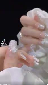 Cham hoa hồng mix nhiều mẫu trang trí nail siêu đẹp hot