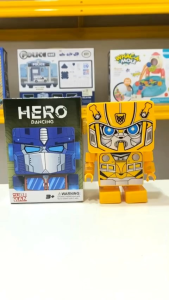 KIDZMANIA - MAINAN ANAK HERO DANCING CUBE MAN BTC-3059 MAINAN HERO BERJALAN ROBOT LAMPU ANAK