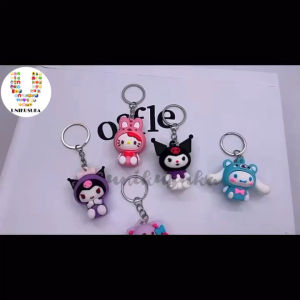 [UNIKUSUKA] Gantungan tas Karakter Sanri0 / Cute Keychain Motif Carton Koleksi Gantungan Kunci Lucu / Sanri0 Bag Keychain