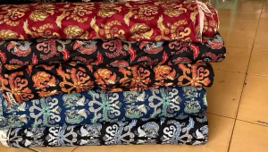 BATIK KATUN HALUS BENANG ASLI 40s | Cotton Batik Serimpi Mas | Harga Per 05 Meter