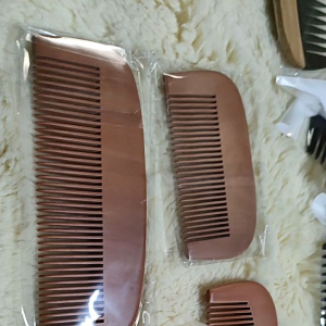 5 pcs Eco-friendly Wooden Comb Plain No Chinese Characters